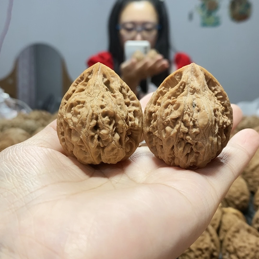 吊坠文玩核桃坐佛37修