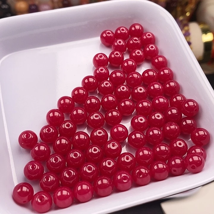 未镶嵌卡8红宝石20个玛瑙/玉髓