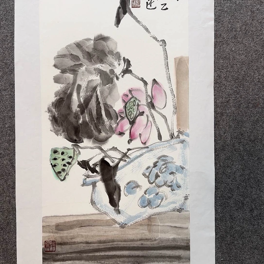 国画郭增运老师手绘作品
