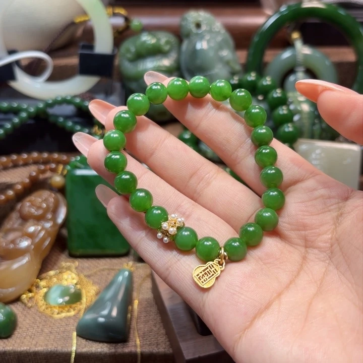 未镶嵌手链和田玉（碧玉）