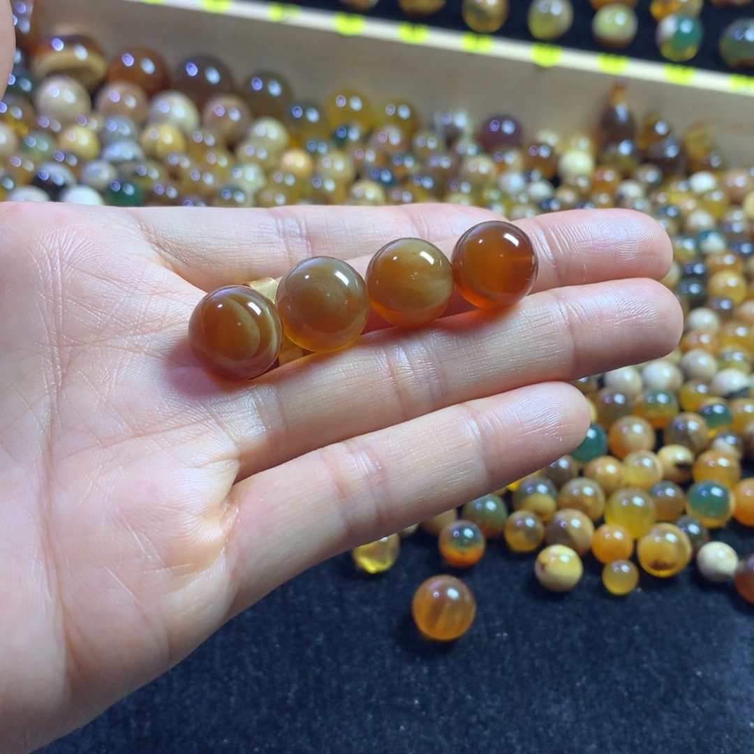 裸石琥珀未镶嵌西****天橘蜜溶洞，打孔不退换