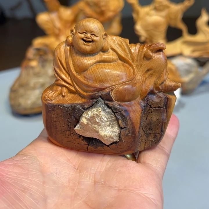 柏木（崖柏）根雕工艺摆件