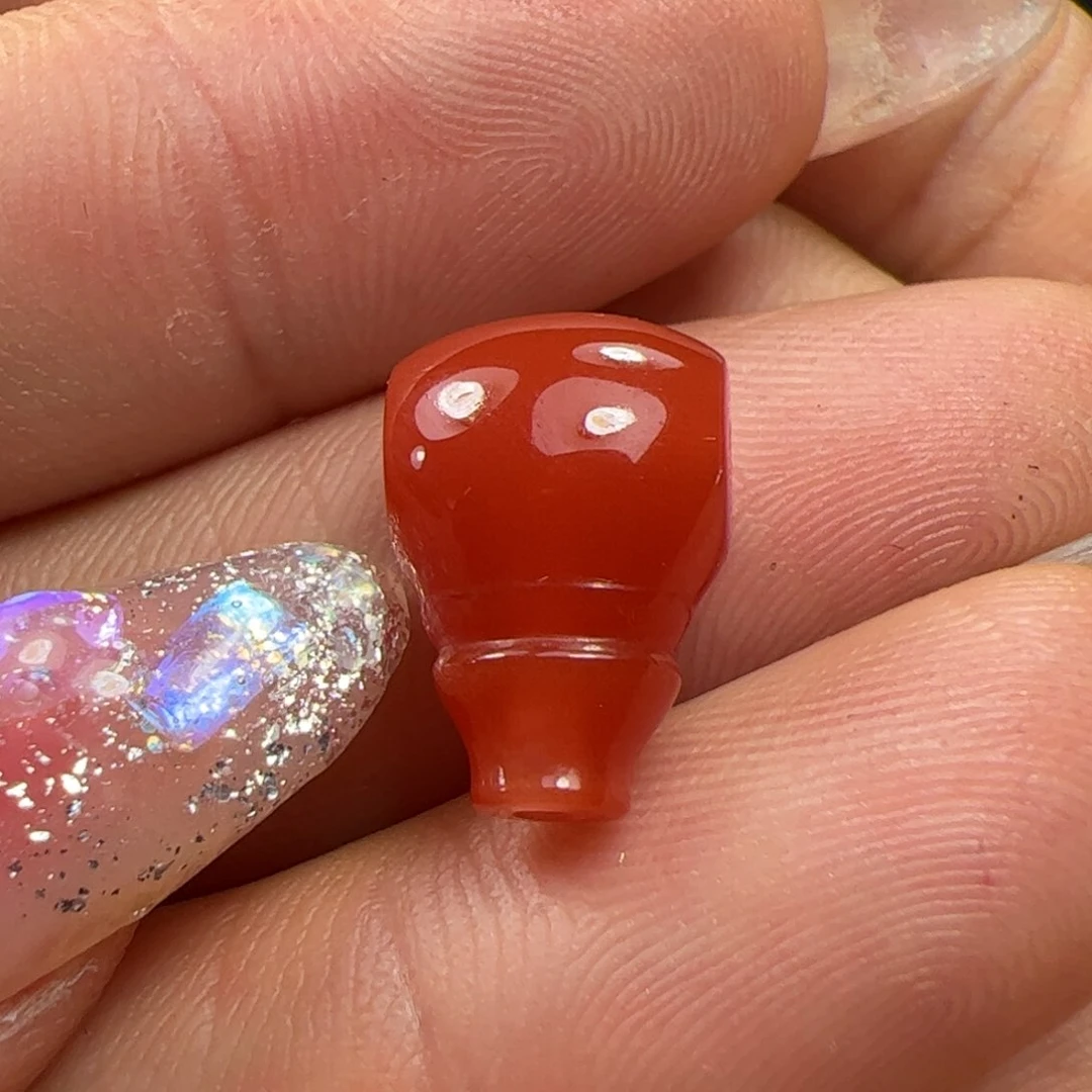 南红玛瑙三通未镶嵌～****～