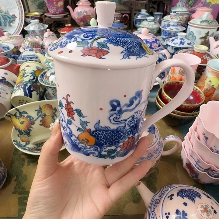 日***曦瓷摆件景德镇陶瓷