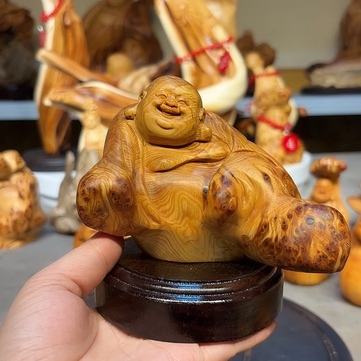 柏木太行崖柏弥勒佛瘤疤
