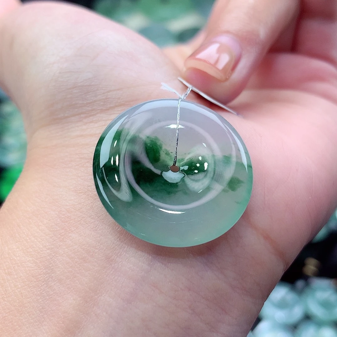 颈饰未镶嵌翡翠编号58。尺寸26-5.2