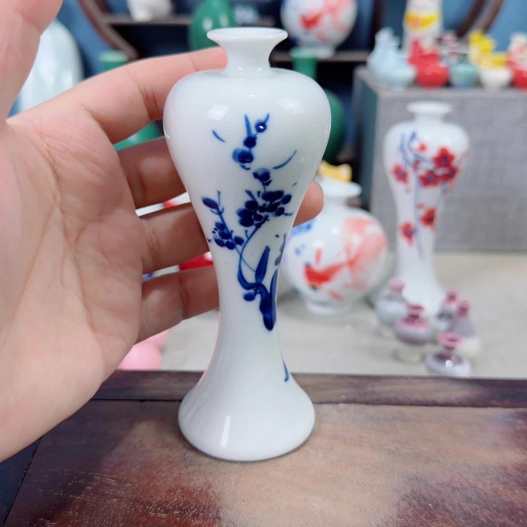 陶瓷手工小花器摆件