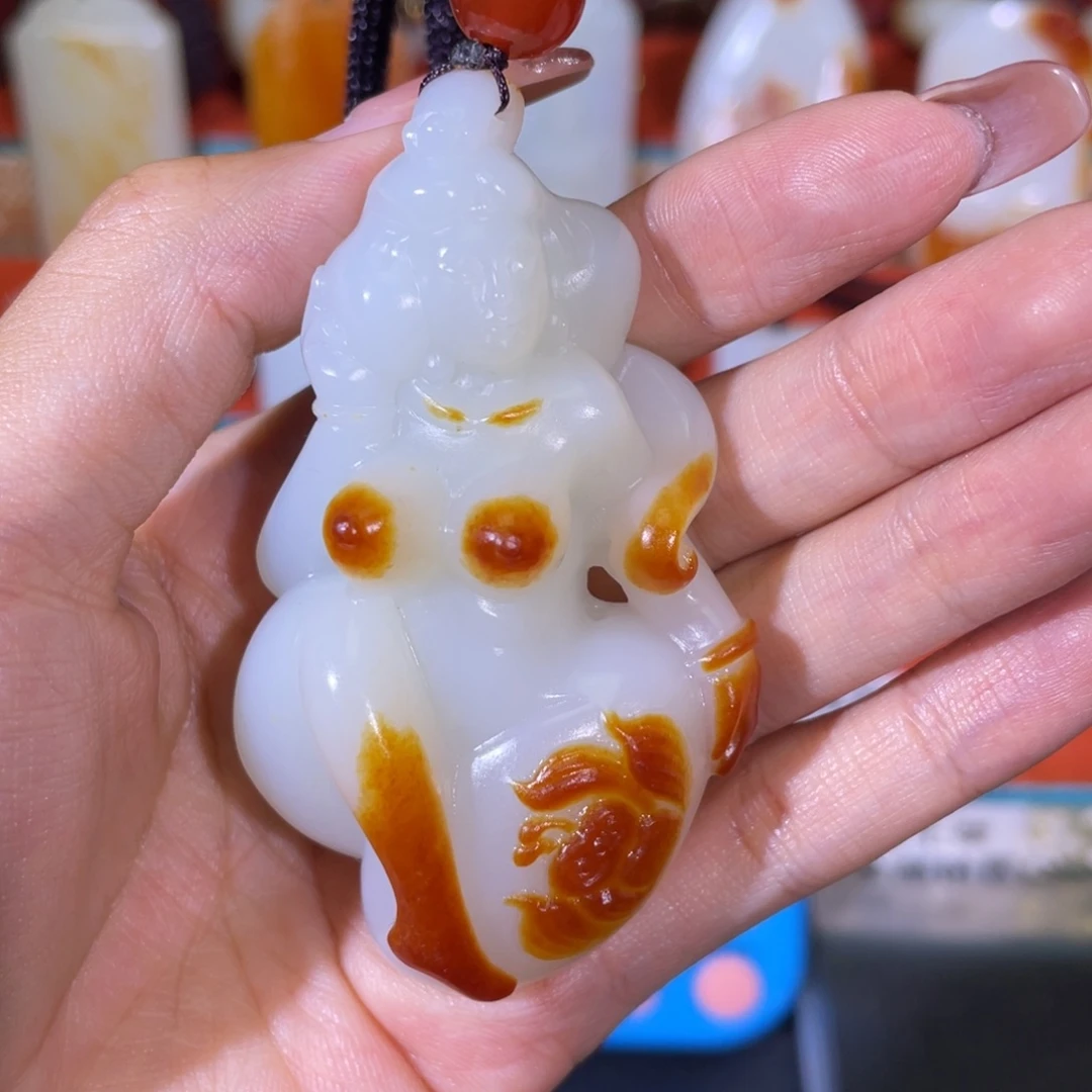 不***。未镶嵌和田玉把件
