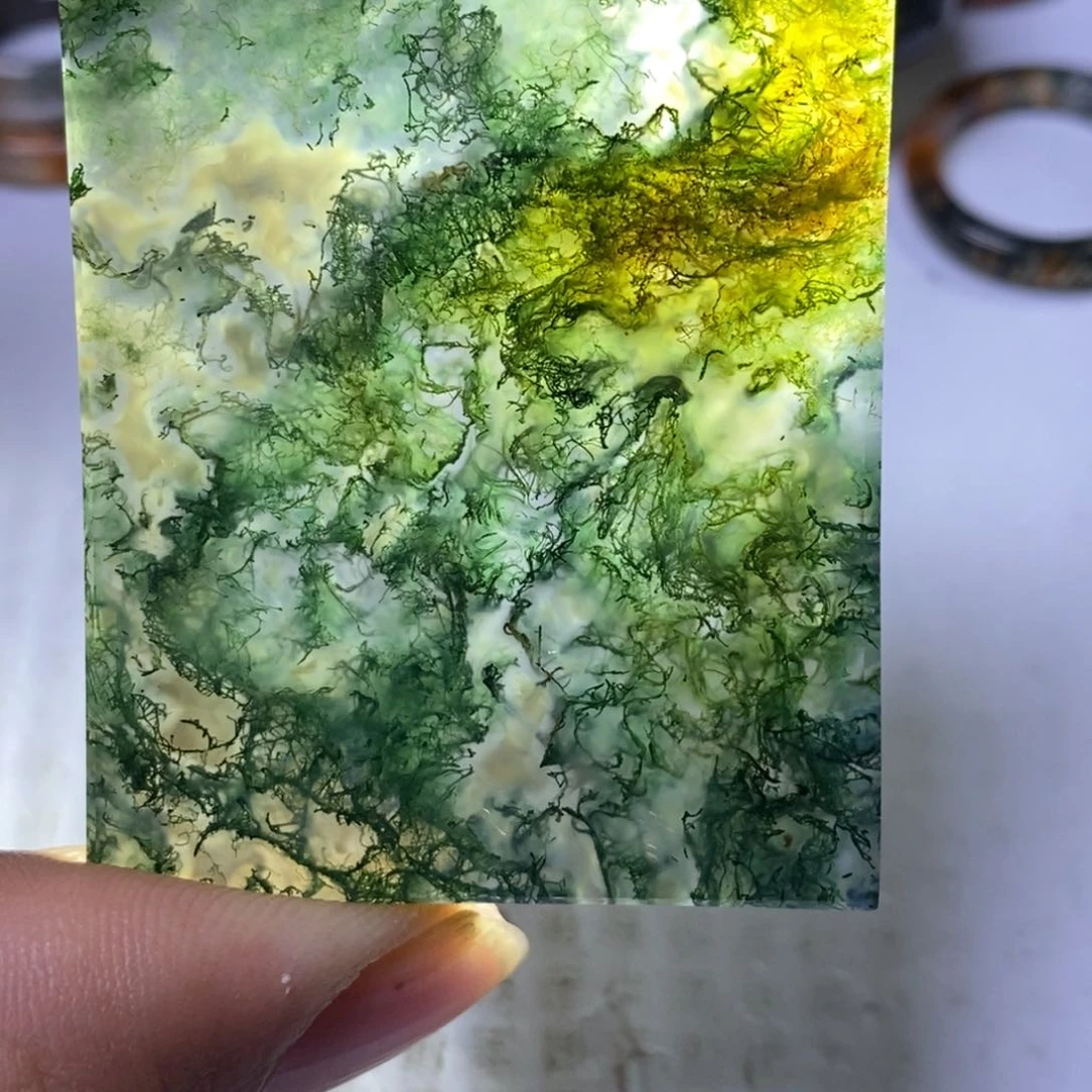 玛瑙/玉髓吊坠(赠链)未镶嵌关*亦