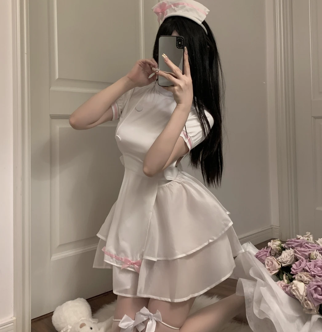 Aurora Intima ⌈纯欲护士⌋纯欲约会战袍COS套装
