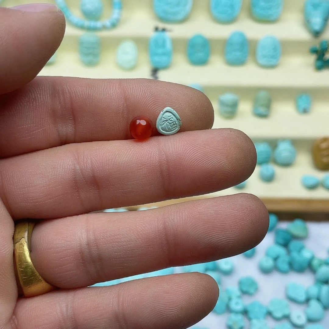 南红玛瑙颈饰未镶嵌206