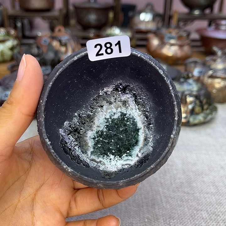 裸柴烧陶瓷手工茶器