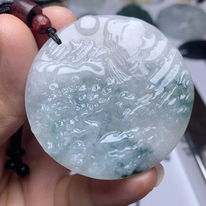 颈饰未镶嵌翡翠翡翠