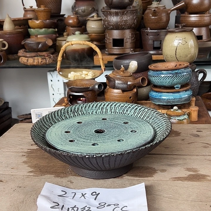 紫砂宜兴紫砂粗陶茶具50