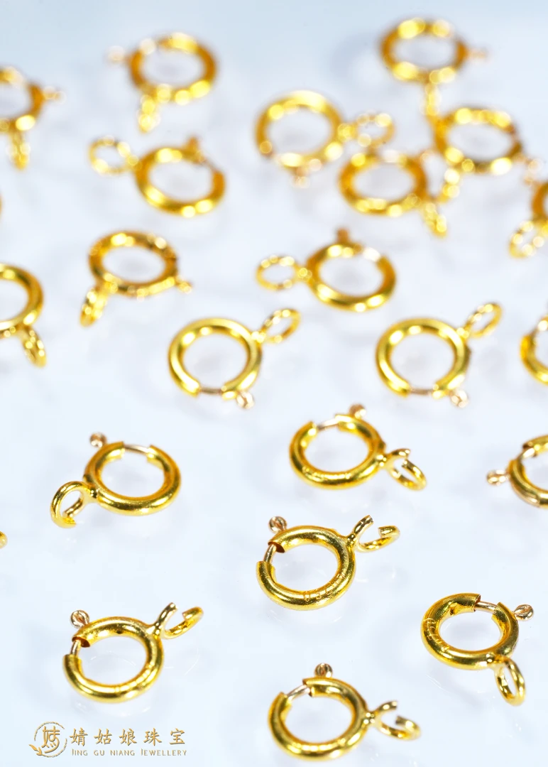 【婧婧精选】臻品 · 18K金百搭万能弹簧扣 ≈5MM+ 多样性发其一