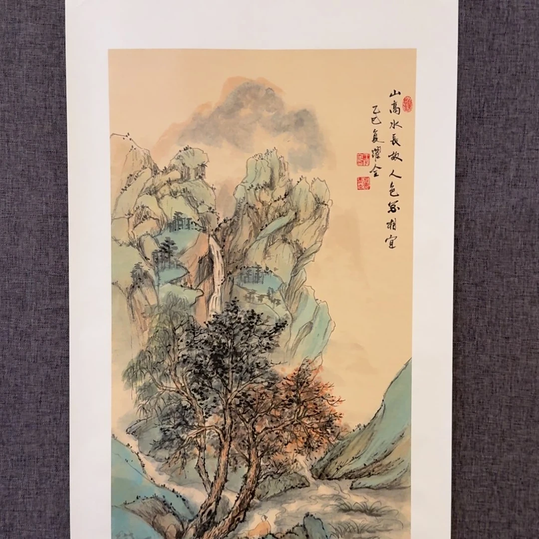 国画王老师作品画作
