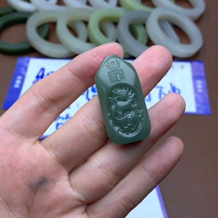 和田玉珠宝半成品未镶嵌?****！