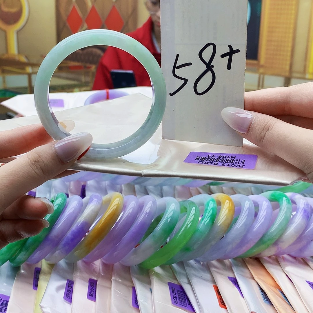 翡翠未镶嵌手镯nn