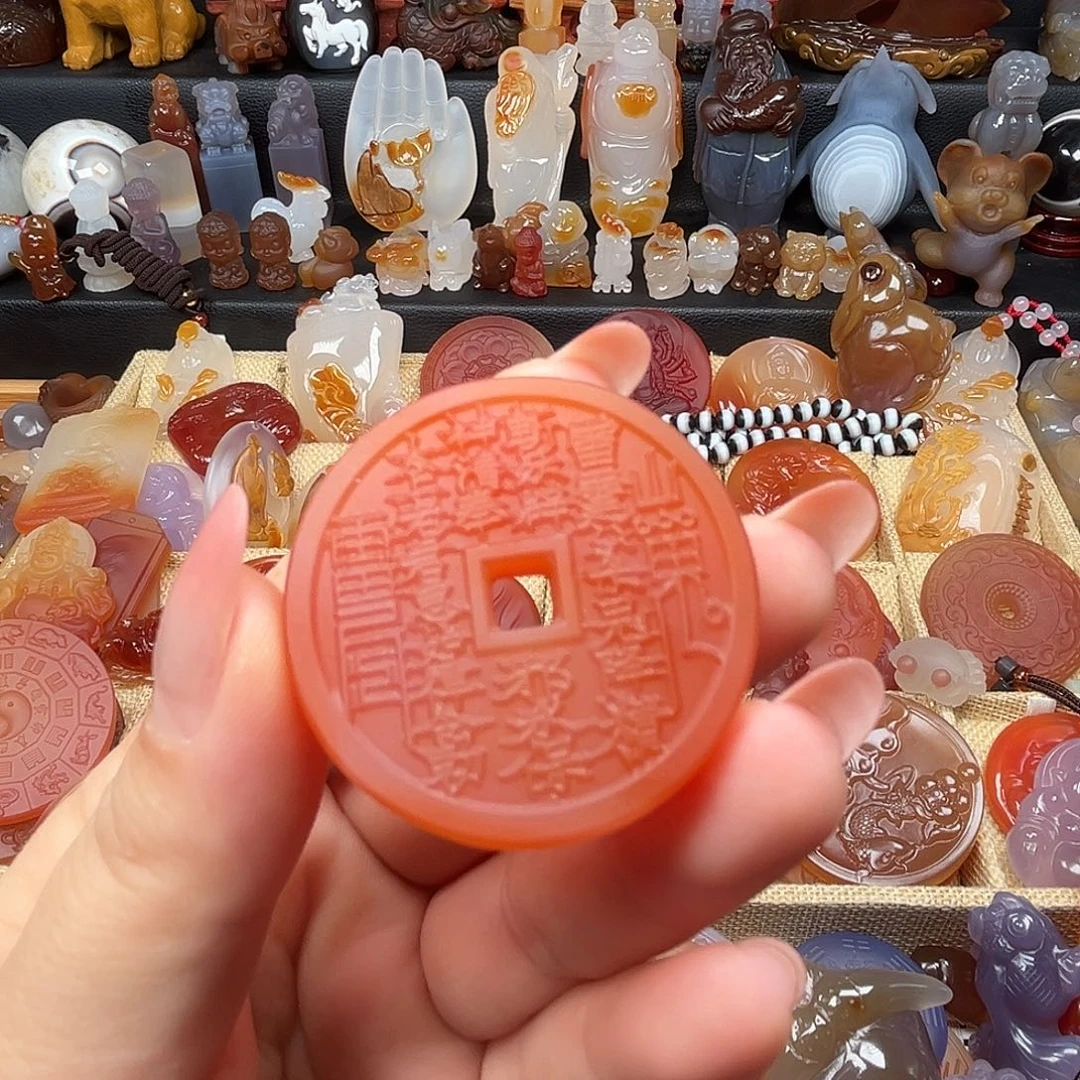 玛瑙/玉髓未镶嵌颈饰