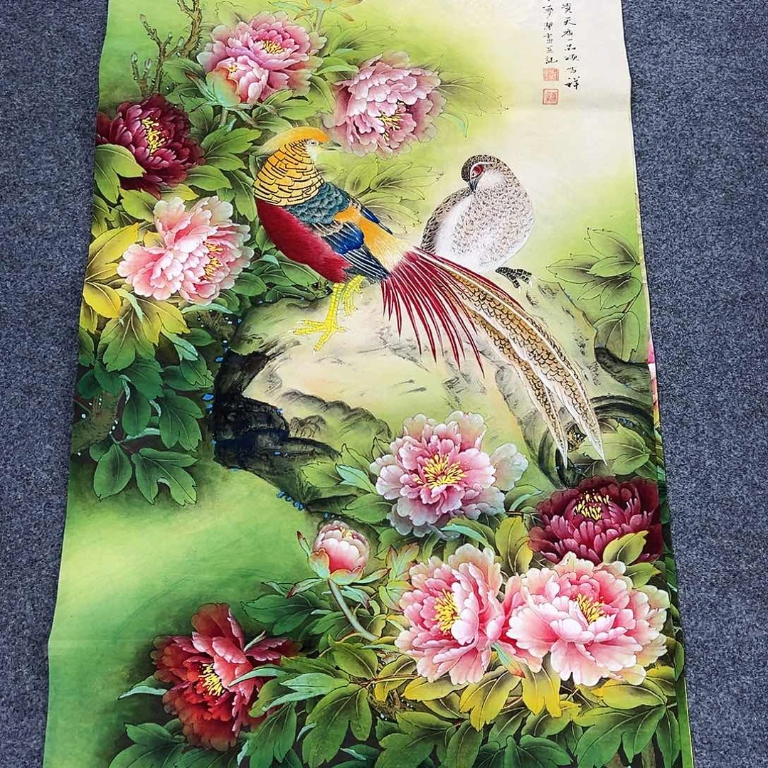 国画纯手绘作品欣赏