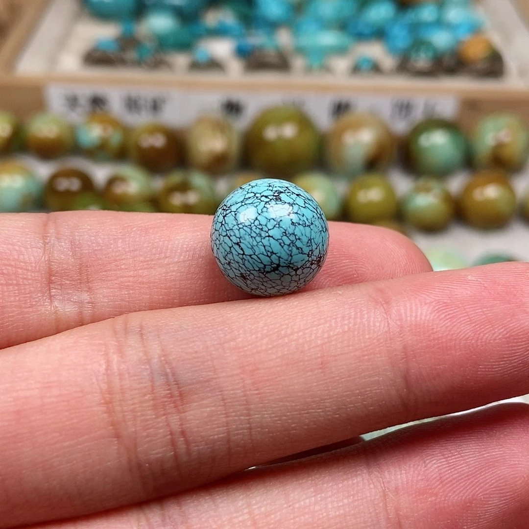 未镶嵌绿松石珠宝半成品歪*歪