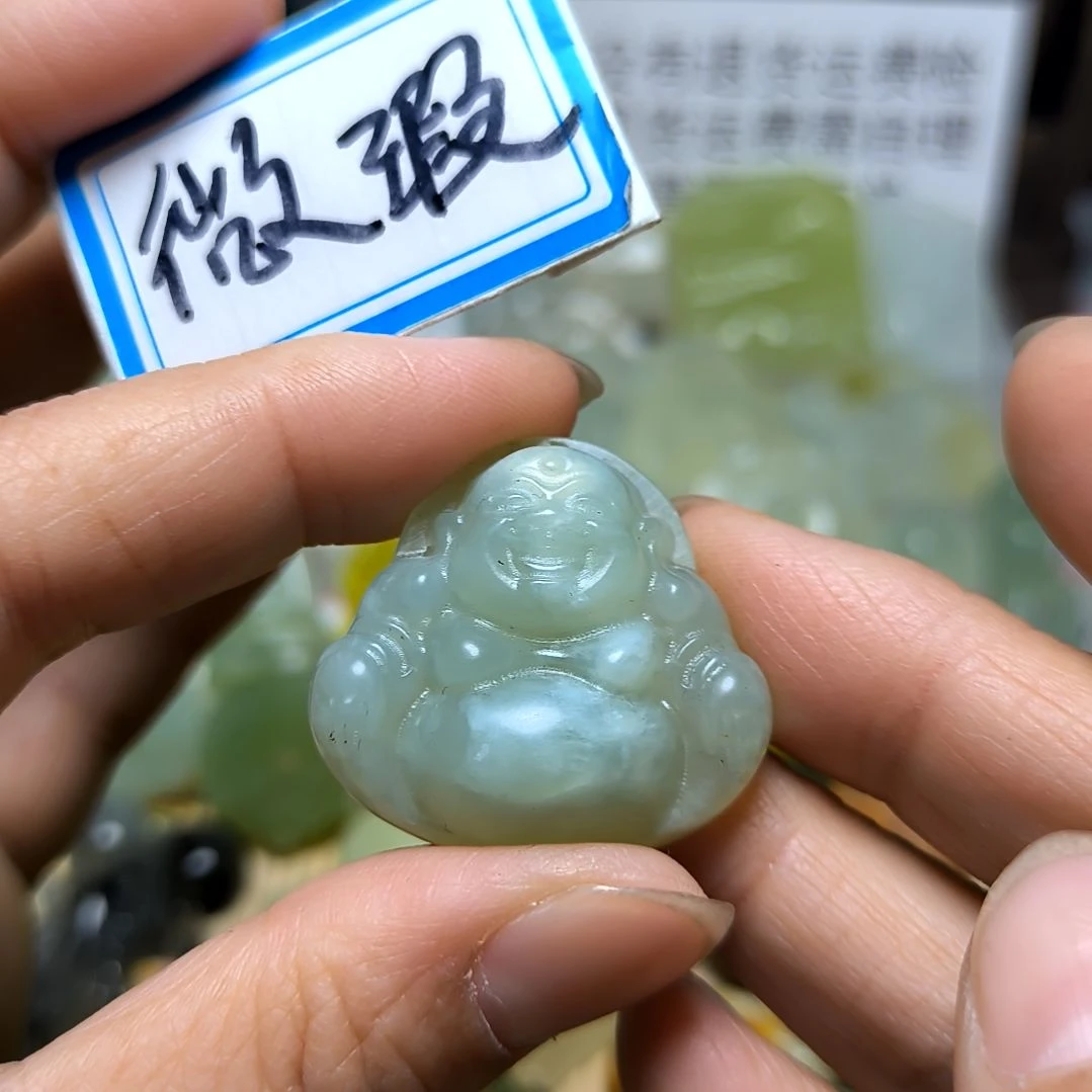 岫玉吊坠(不含链)未镶嵌心*