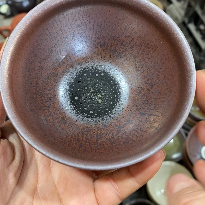 茶盏建阳建盏微瑕柴烧