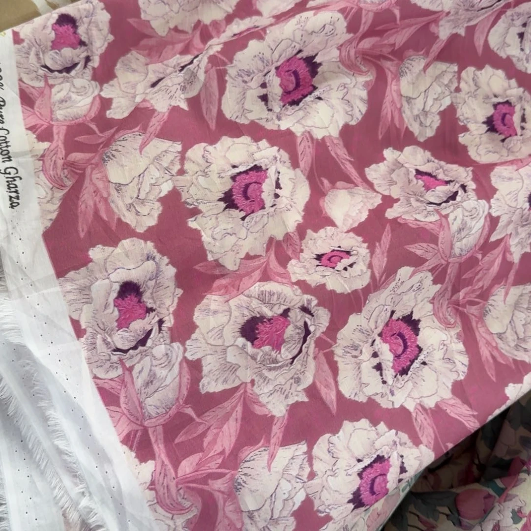 品牌纯棉80支巴厘纱1米价X1.4米宽B微瑕