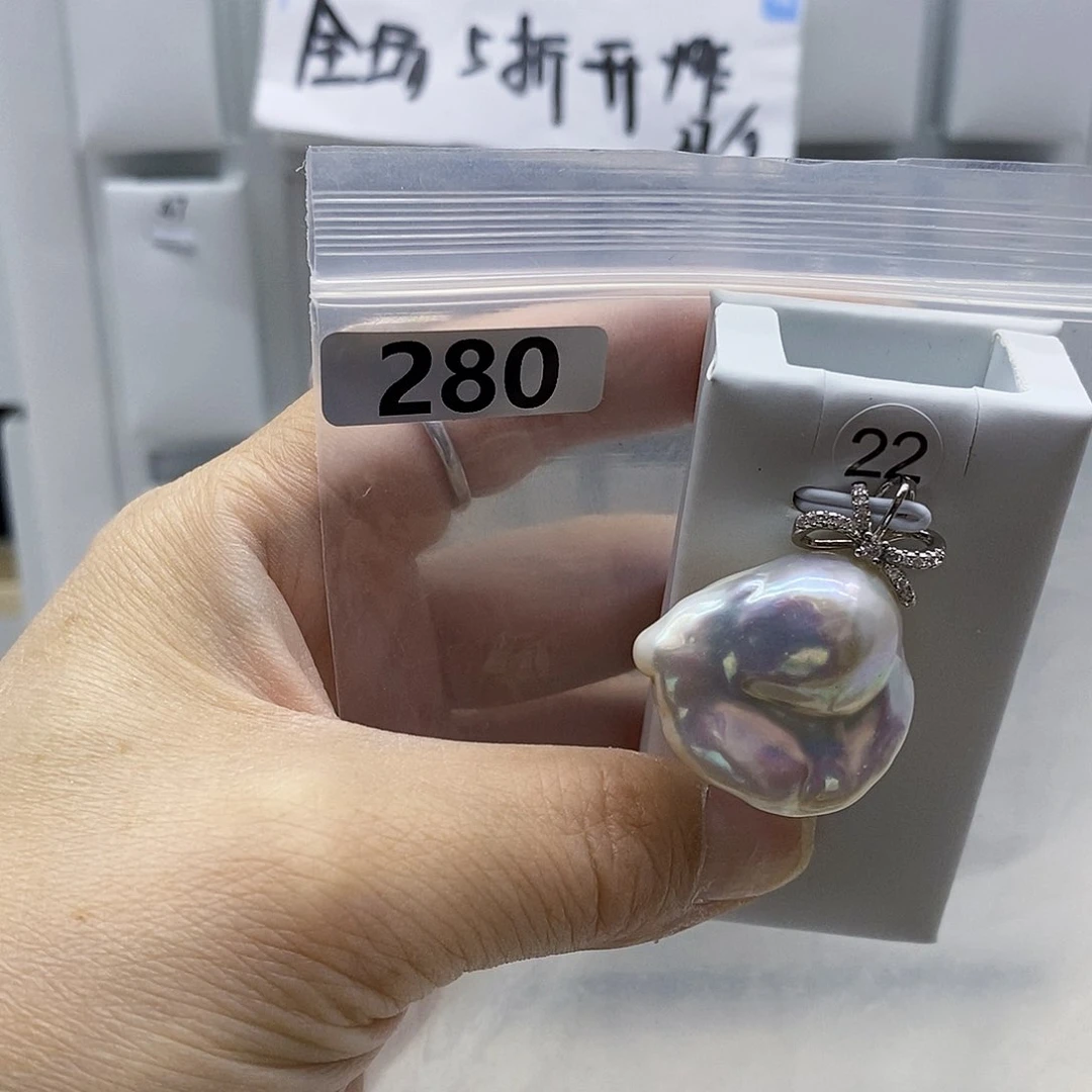 颈饰合金淡水珍珠
