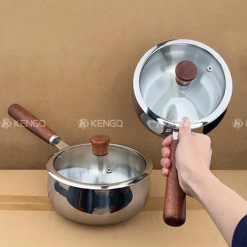 【出口德国】316不锈钢小奶锅一人食小锅迷你汤锅热奶早餐辅食锅