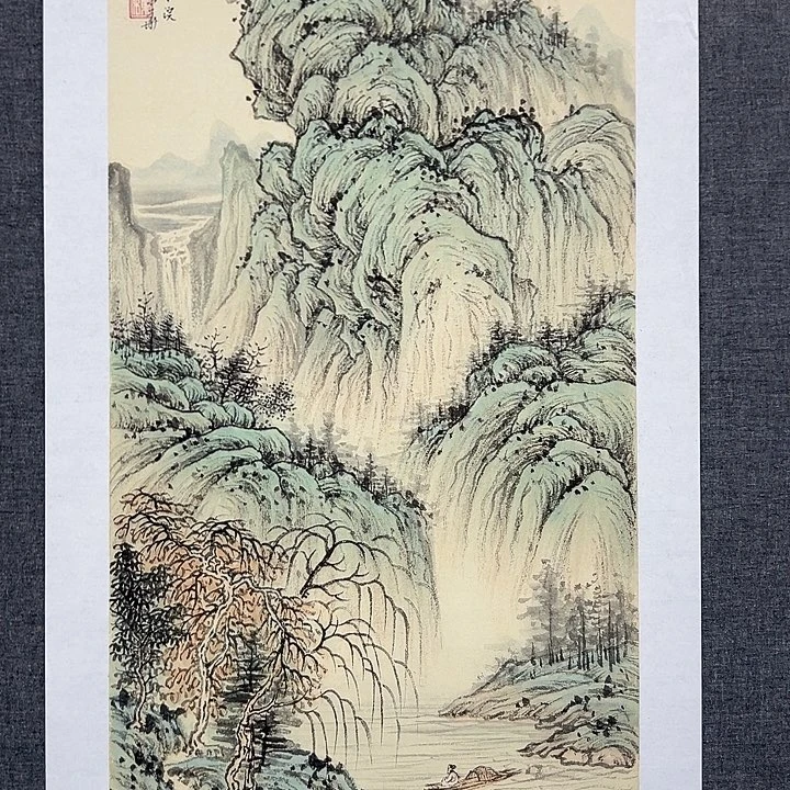 国画书画作品多次