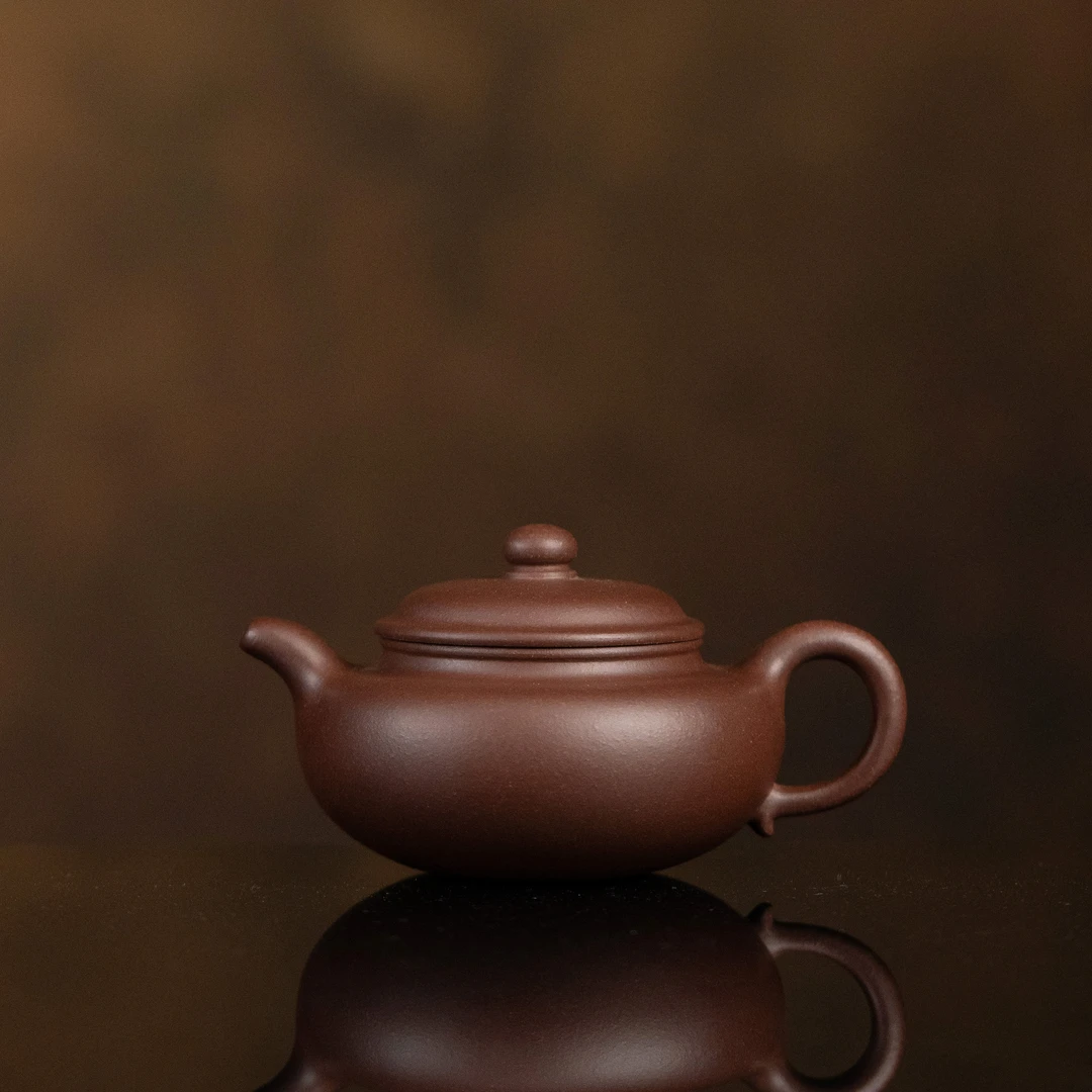 【利贞l小仿古】原矿紫泥约180cc手工制宜兴茶壶茶具LZD