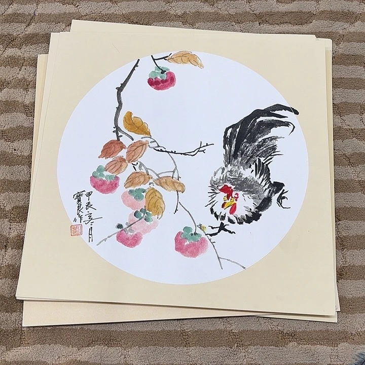 国画花鸟的翅膀和翅膀38.38