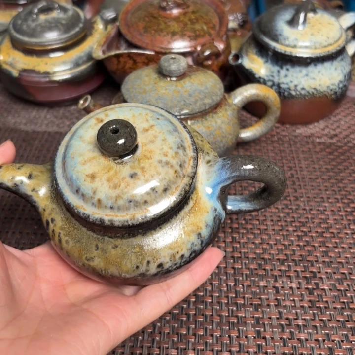 茶杯紫砂冷色仿古200
