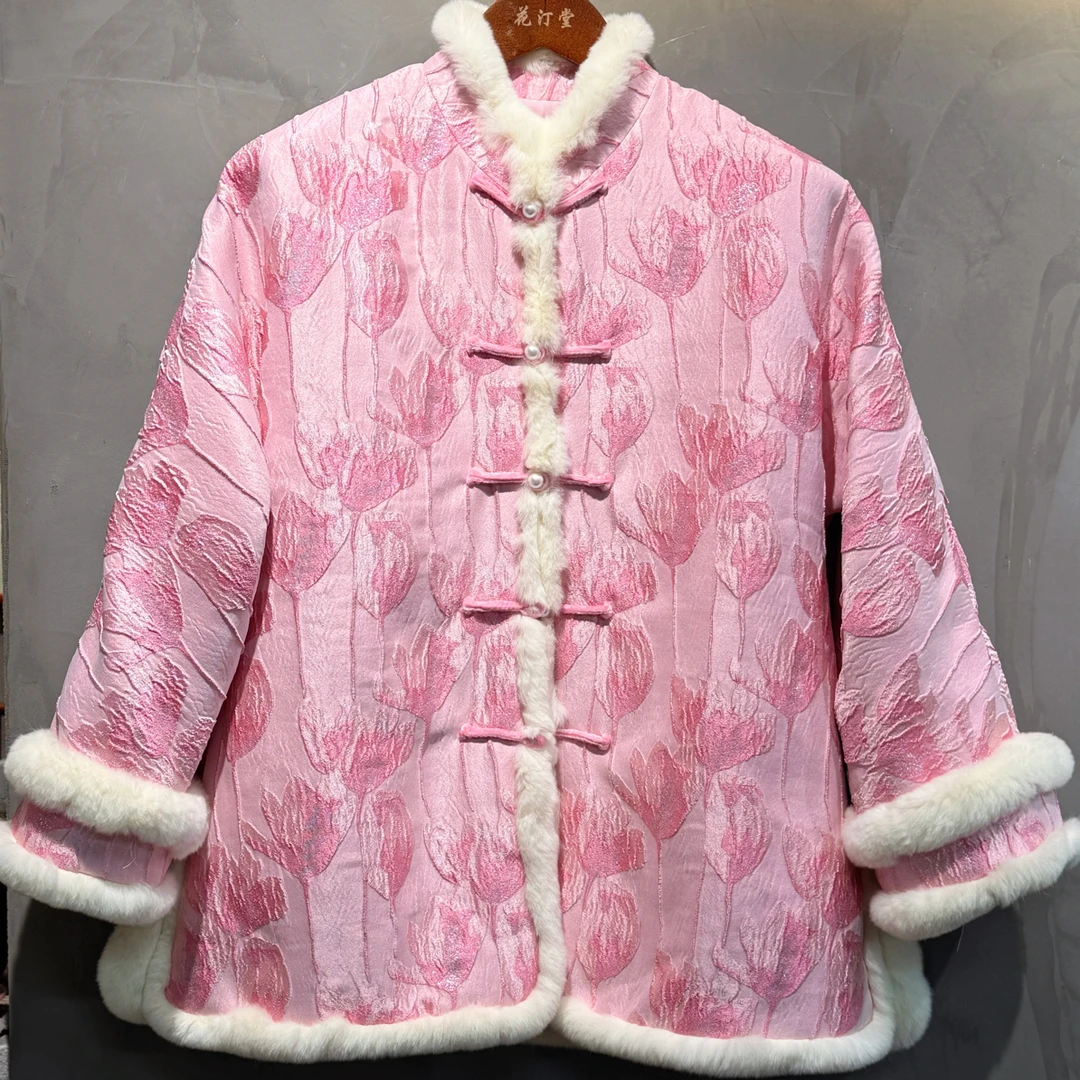 花汀堂·少女感千金风·定制款棉服