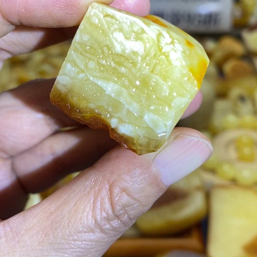 定制琥珀未镶嵌传世琥珀蜜蜡定制
