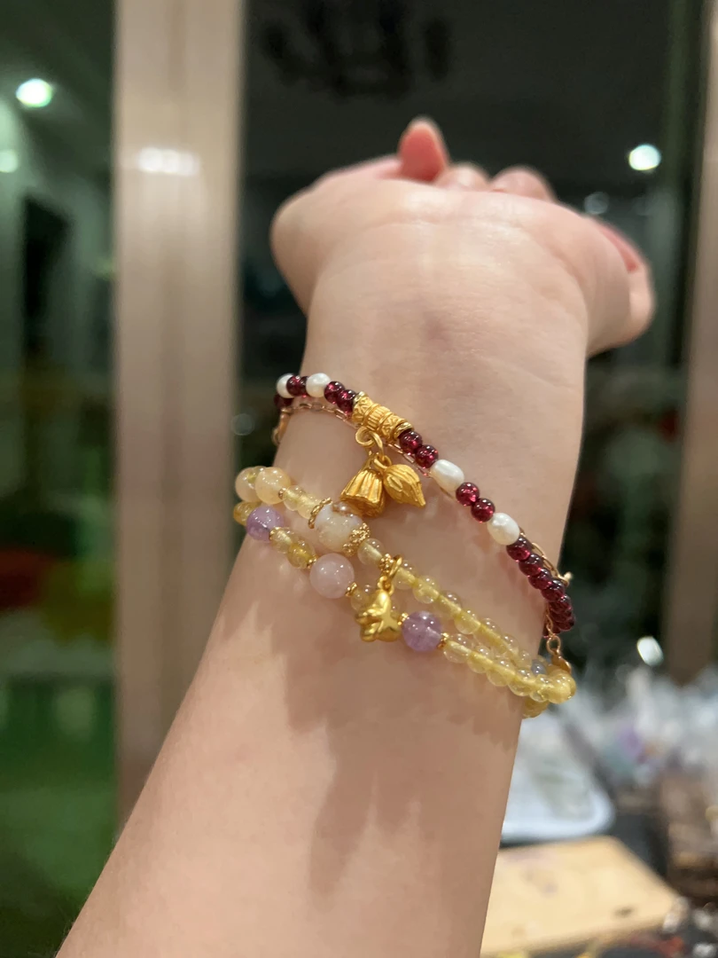 [蔚蓝weinan.]设计款水晶手串文玩手链念珠[直播链接，一物一拍]