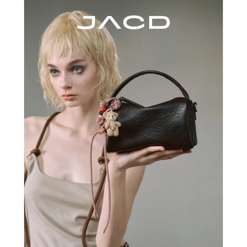 西藏新疆包邮JACD波士顿包小众腋下包包女2025新款通勤女包枕头包