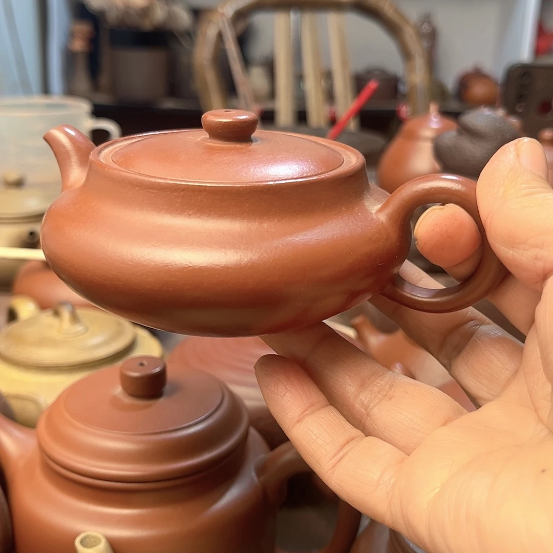 茶壶紫砂全手工制作