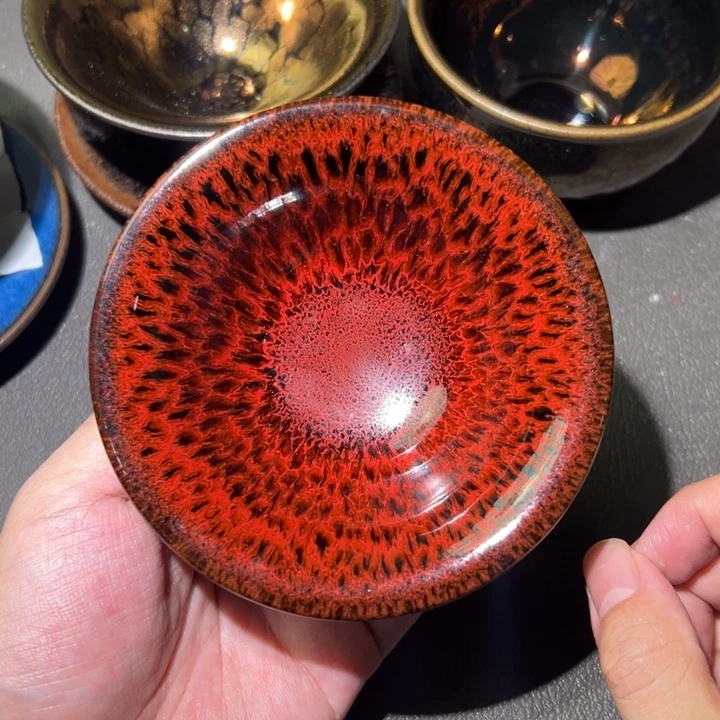茶盏这个时候才开始准备好