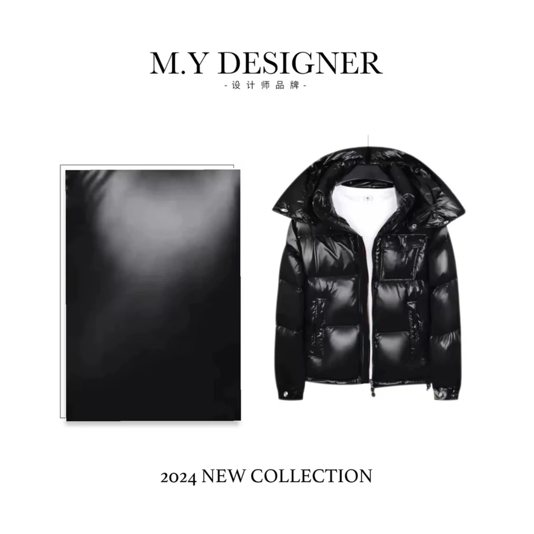 【清仓】冬季男女同款彩条时尚气质百搭加厚保暖羽绒服