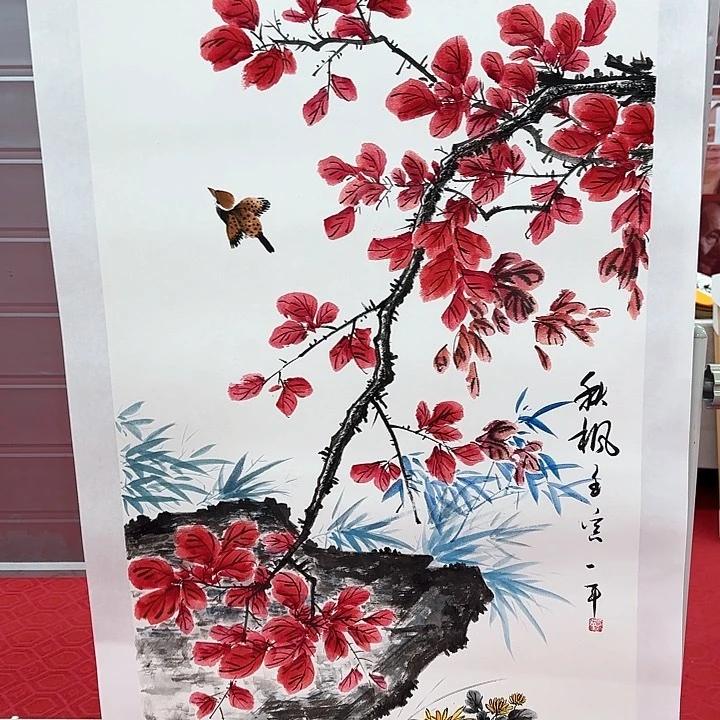 国画我不在这里吃饭啦明天