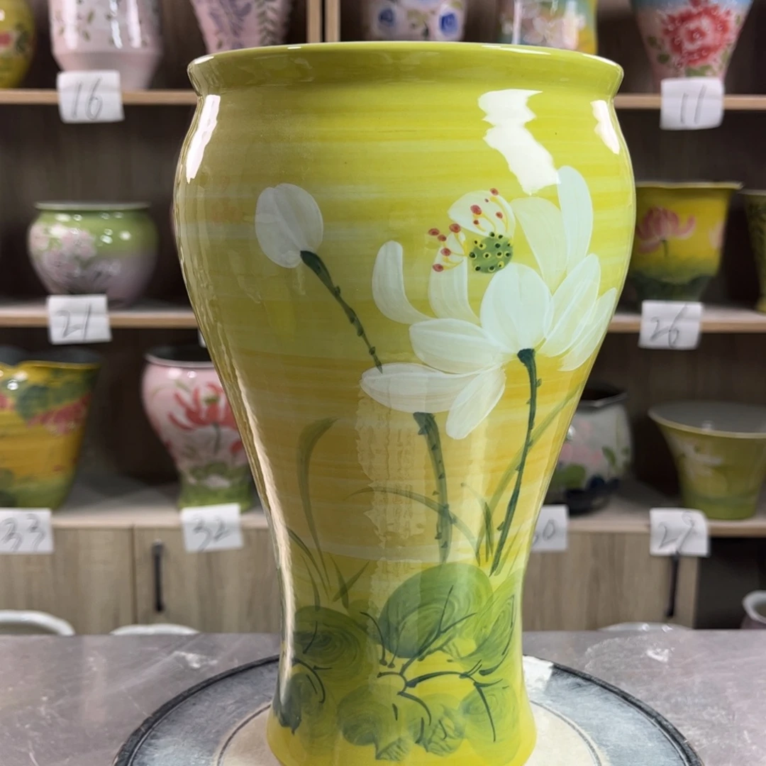 景德镇陶瓷花盆花盆