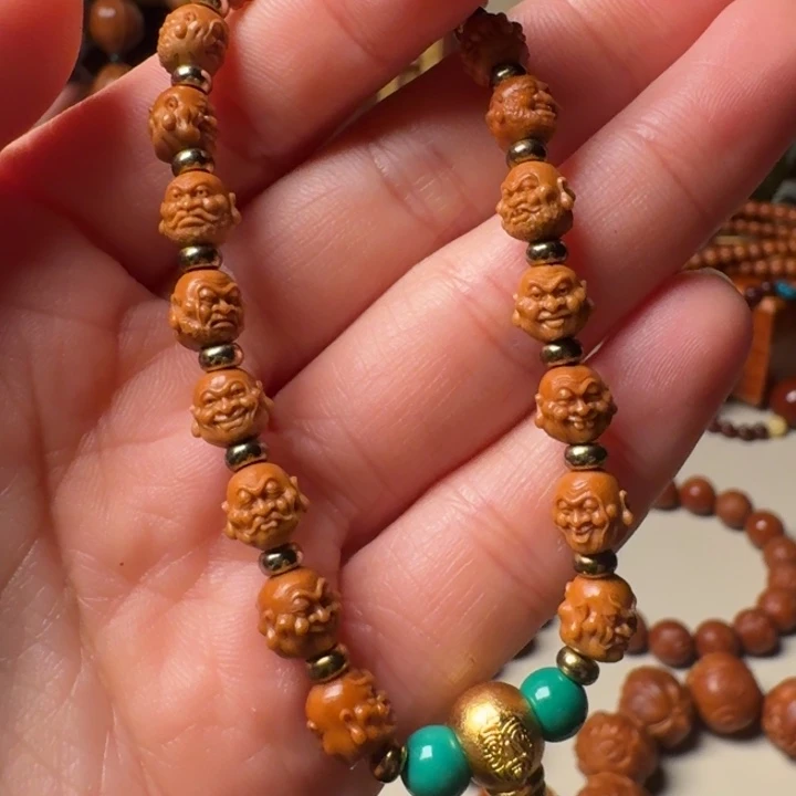 手串/手链橄榄核核尖双面罗汉