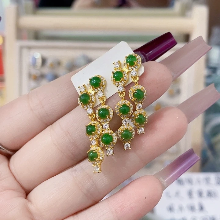 颈饰未镶嵌翡翠天然翡翠Ａ货