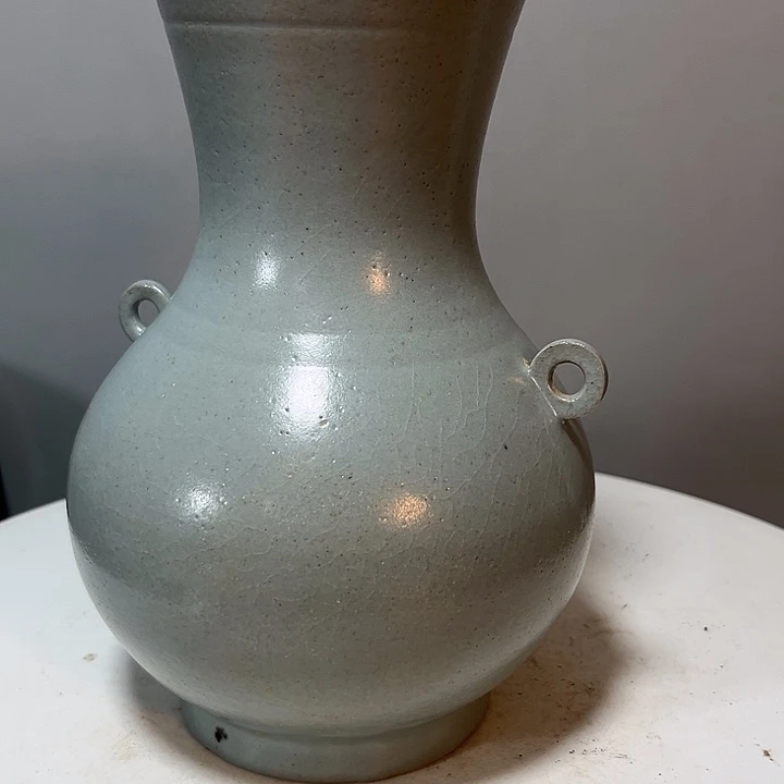 飞***飞瓷片张工向汝窑全品相淘瓷一个