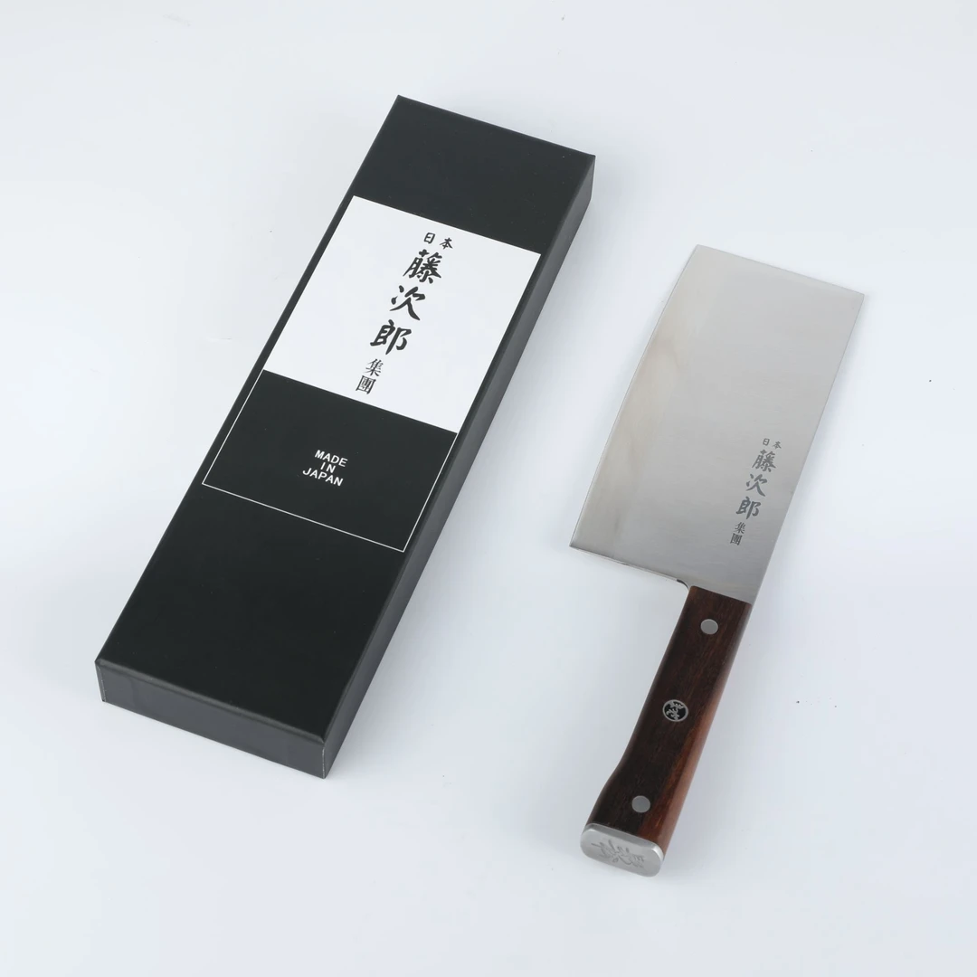 【日本藤次郎集团】  厨刀 全V型刃 锻打家用菜刀加大款