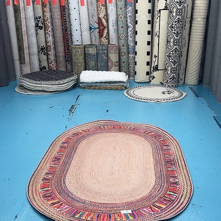 混纺140×200尺寸误差±1-3cm棉布底亚麻编织微瑕特价