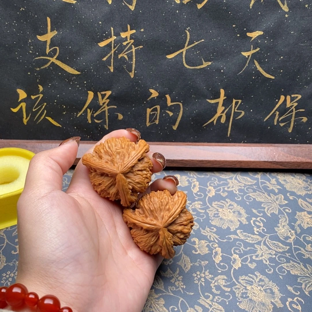 吊坠文玩核桃墨*落