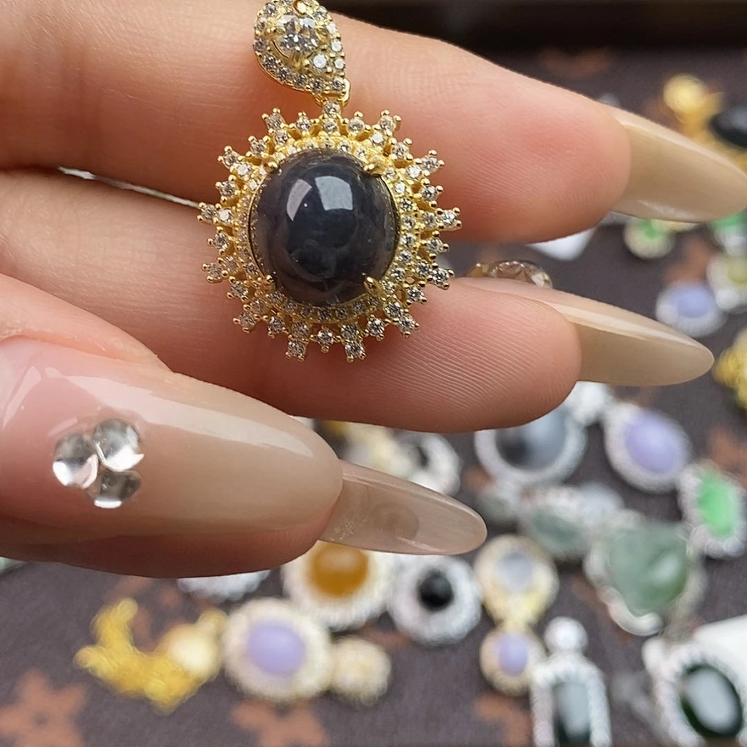 翡翠未镶嵌戒指翡翠